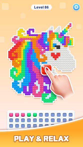 Diamond Coloring gameplay screenshot 4